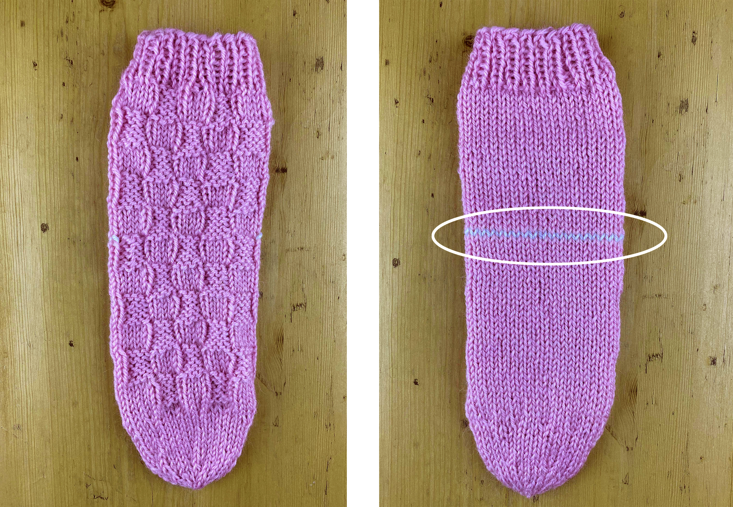 Slik strikker ditt første par med sokker - Søstrene Miljeteig